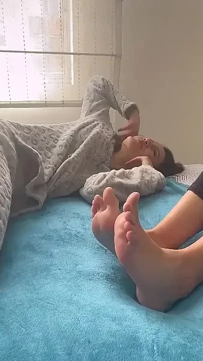 His Feet Fascinate Me and Touch Me up to