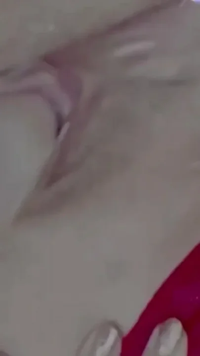 Very Wet Pussy Close-up Vibrator on Clit Fuck Pussy Sex Machine