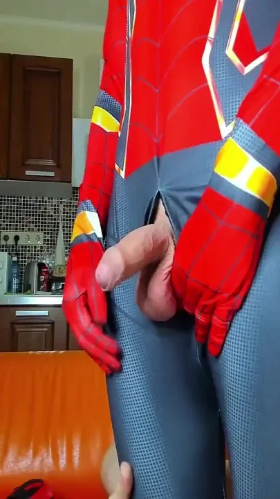 Play and Jerk off Your Superhero's Dick