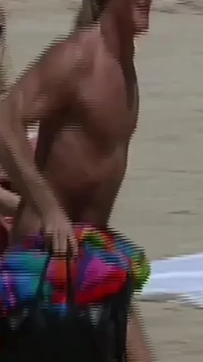 They Fuck Uninhibitedly on the Beach