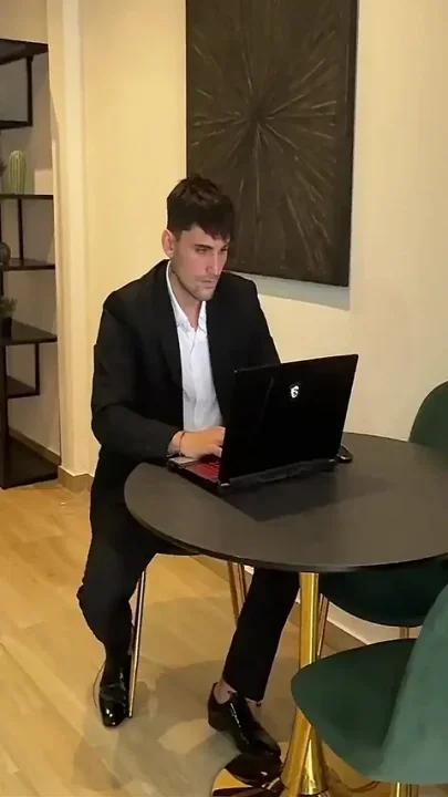 Office Threesome - Two Secretaries Fuck Their Boss