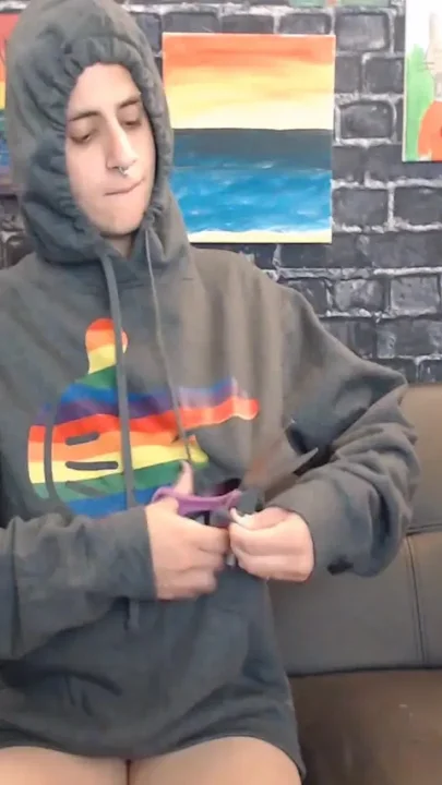 Ripping up our other gay pride hoodie