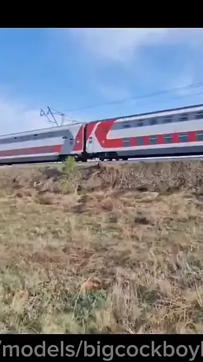 Sissy Fucked on a Train by Big Cocks with Ropes of Cum Bareback Exclusive