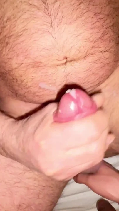 Daddy models very daring lingerie for his young lover and it ends in a cumshot Clip 2