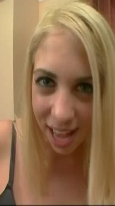 This Busty Blonde for the First Time with Two Blacks