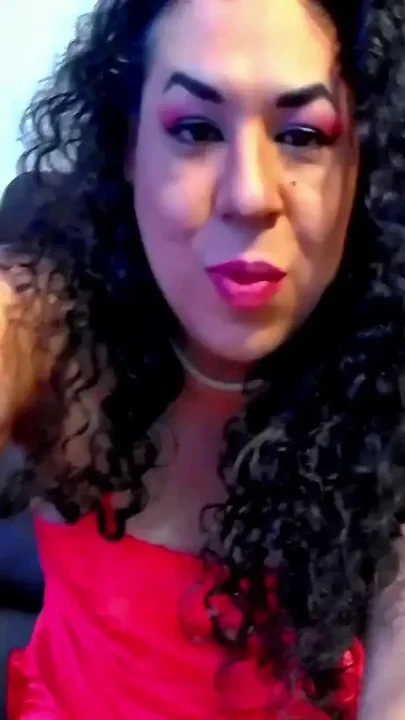 Sexy Fun in Silky Red