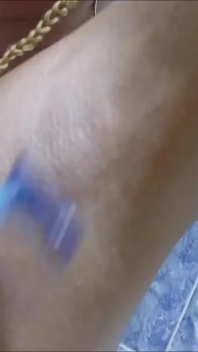 Shaving My Armpits & Washing My Naked Body in Bubbles