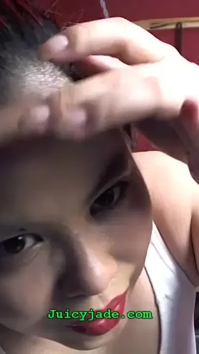 Asian Domme Jade's extra sweaty armpits