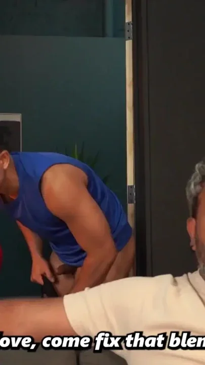 Stepmother and stepson fuck behind her husband's back he catches them Clip 2