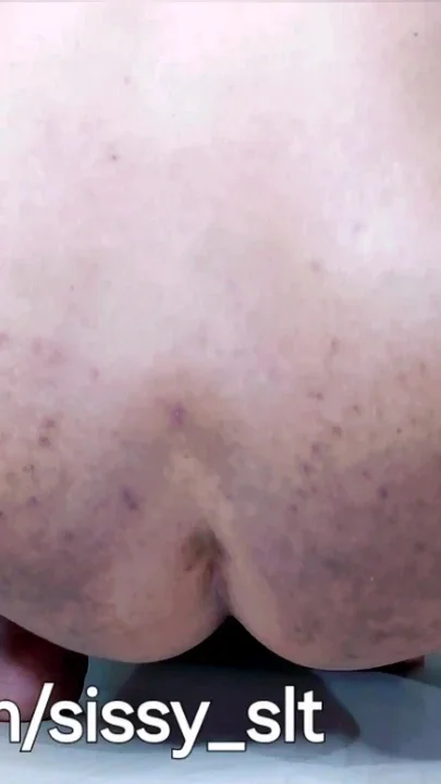 Anal Fuck While in Chastity Cage Anal Orgasm of a Sissy Femboy