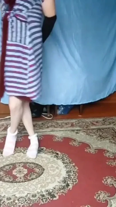 Stunning Sissy Bending Slowly While Teasing Your Senses