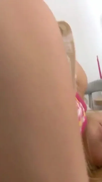 Blonde teen gets anal fucked hard and moans loudly