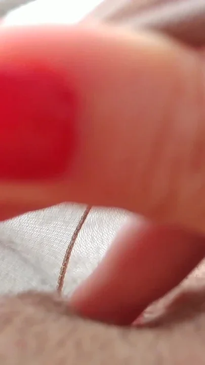 4K watching porn and masturbate in my pantyhose till orgasm