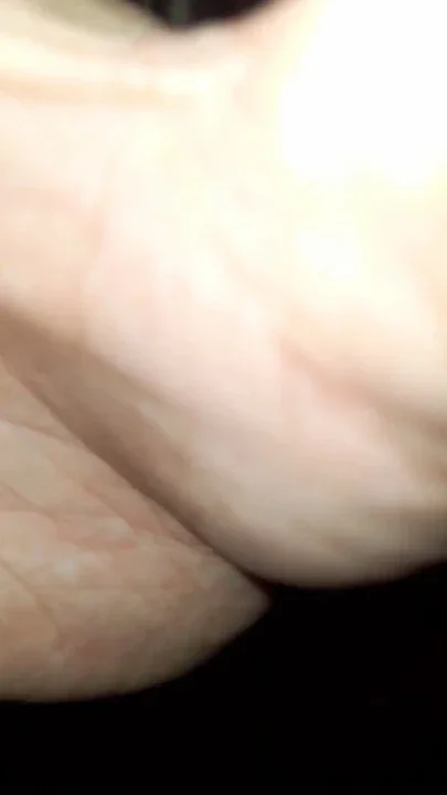 Crossdresser masturbating wearing satin set Clip 1