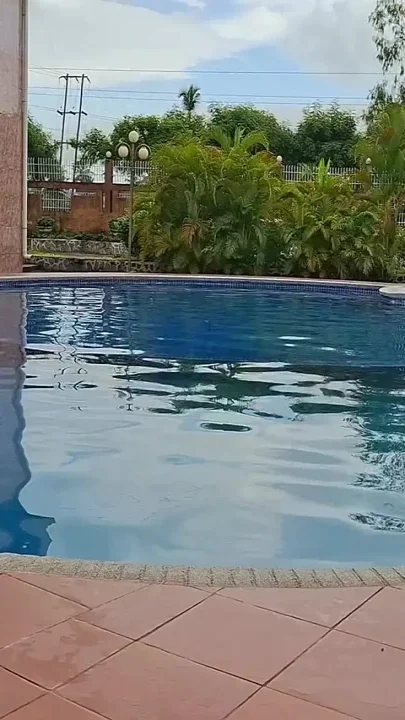 Sperm Floating in the Pool Hard Sex in the Water Double Orgasm