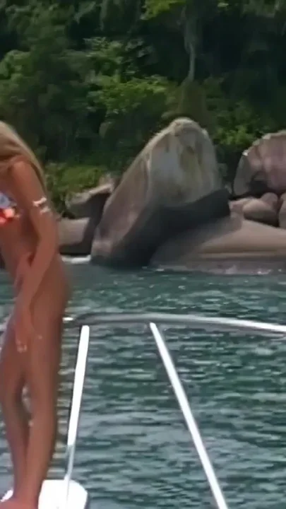 Blonde Island Girl With Tan Lines Gets Fucked In Her Ass