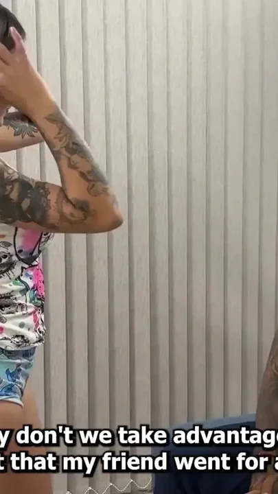 My girlfriend leaves and her roommate seduces me We fucked and no one found out Clip 1