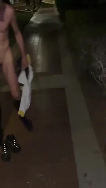 Locked Sub Walk of Shame