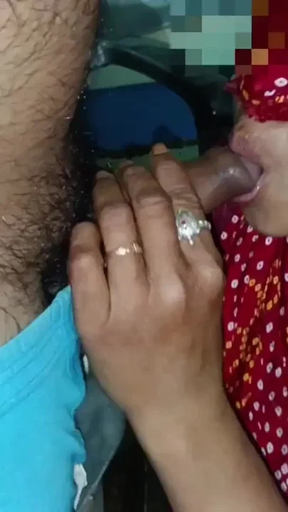 The elder brother made his brother's wife suck a cock and made her a horse the