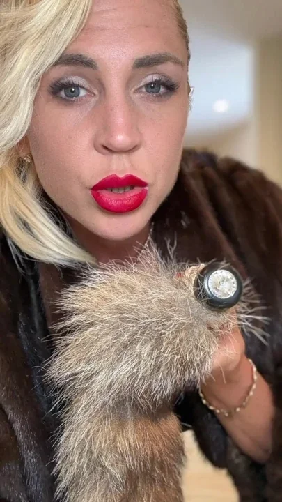 Do you already know my self-made plug Do you like furs Do you like Fur Kate Monroe