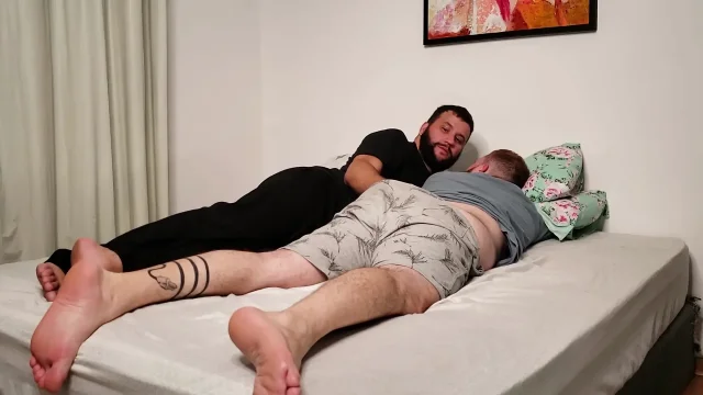 Bear Couple Cumming Inside Creampie