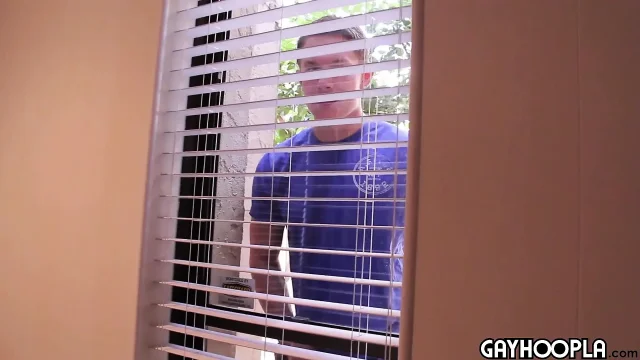 Nosy neighbor wants to fuck the new couple
