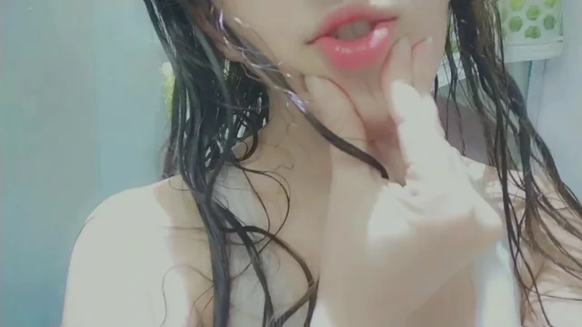 Naughty girl taking a hot shower and getting horny ending up masturbation at