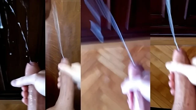 The most impressive collection of thick mega cumshots from a real big uncut