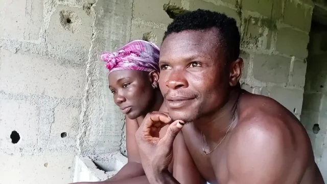 They Were Gisting When Resting From Farming and He Started Touching His Wife