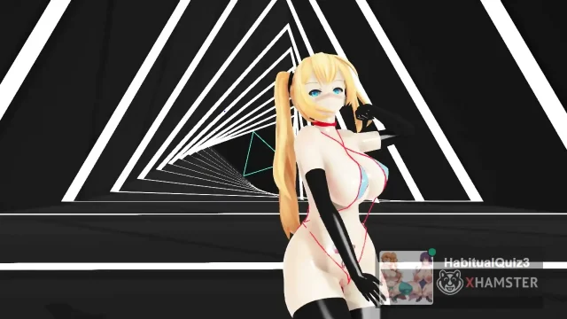 mmd r18 Pinkcat sexy dance concert public sex new year viral big tits big ass