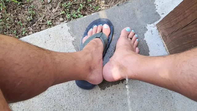 Have you ever pissed on your own feet