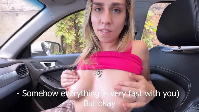 Fuck With Taxi Driver In The Car