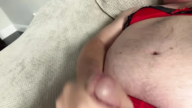 Just Love Jerking off in Lingerie