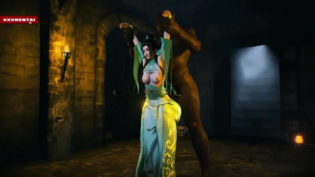 Beauty the Goddess Model From Cyberspace - 3D Animation
