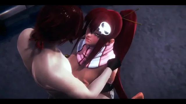 Tengen Toppa Gurren Lagann Hentai - Yoko Having Sex in a Warehouse - Japanese