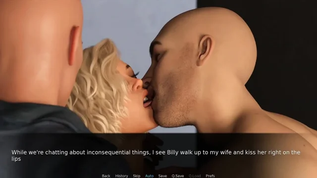 My Hotwife Gameplay - Part 5 - Level up to Orgy Madness - Double Dick One Pussy Action
