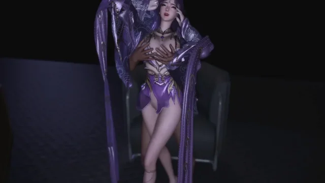 3D Horny Cosplay Slut Got Her Wet Pussy Fucked so Hard by Big Dick