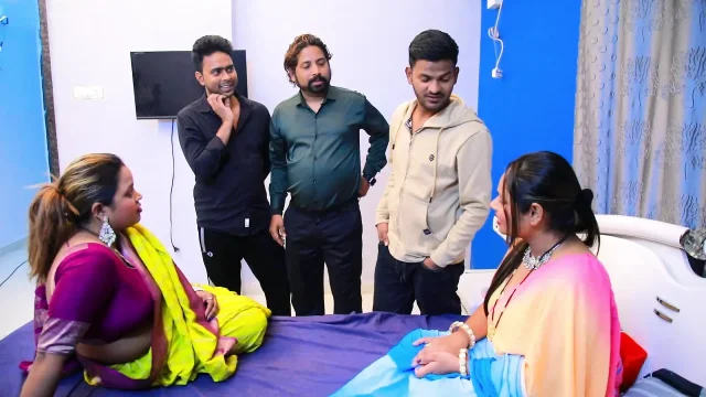 OFFICE OWNER AND EMPLOYEES HELD GROUP PARTY AND TWO GIRLS WERE ALSO PRESENT