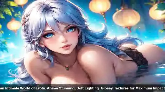Dive into an Intimate World of Erotic Anime Stunning Soft Lighting Glossy