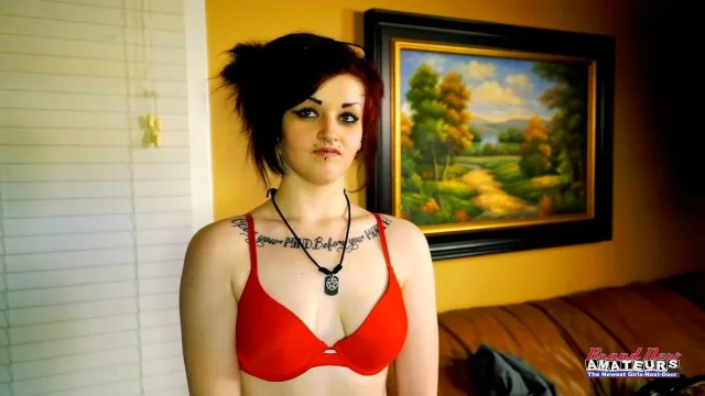 Exotic Coed Marcie Tries Different Lingerie And Gets Her Pussy Fingered