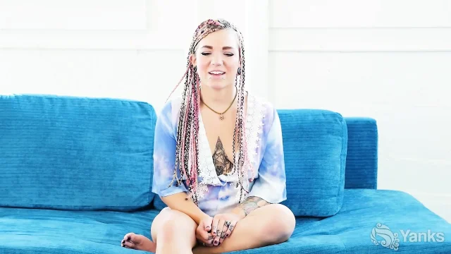 Pixie Lehaj Oils up Her Pussy