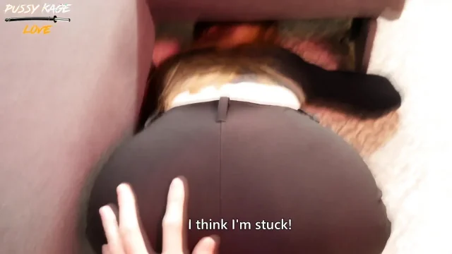 Oops My Friend Is Really Stuck Spoiler Alert She Was Fucked