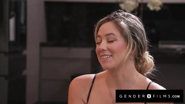GENDERX FILMS - Hot Wifey Watches Trans Babe Flip Fuck Her Husband Back To Life
