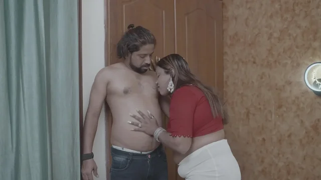 Indian hot aunty seduced her neighbour and get big hard cock full Hindi audio