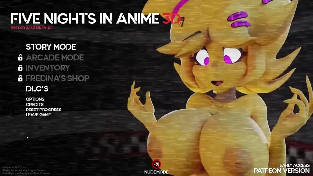 Five Nights in Anime 3D Porn Game Play part 01 Sex Game Play