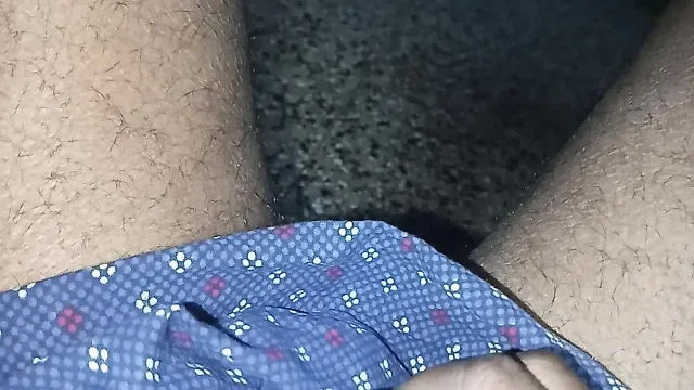 My dubai wife office room licking my big cock