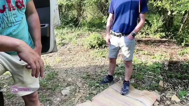 Hot van trip by the water a perfect fuck on the campsite