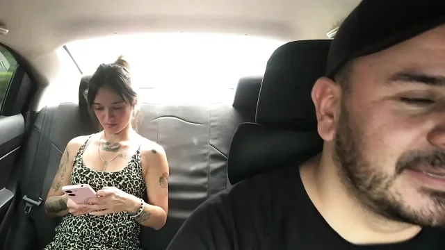 My friend asks me to fuck her on the way home