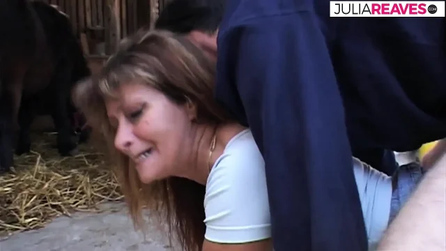 Hot Anal Fuck in the Barn