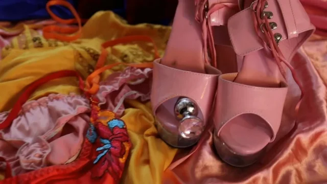 2525Eo - French Amateur Clothed-Sex Satin Lingerie Rimming Blowjob Cumshot